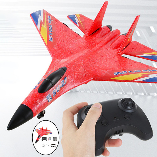 Su-27 Rc Fija Rtf 2 Canales Luces Frescas Epp Espuma