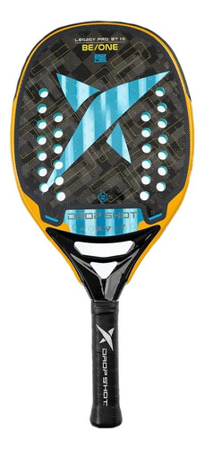 Raquete De Beach Tennis Drop Shot Legacy Pro Bt 1.0 - 2024 Cor Grafite/caramelo