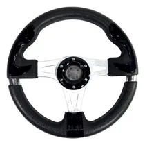 Comprar Volante Deportivo Tuning Racing 32cm Negro + Negro V5182-01