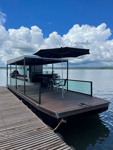 Imagem 4 de 9 de Flutuante Prime C/ Motor Mercury 60hp 4 Tempos