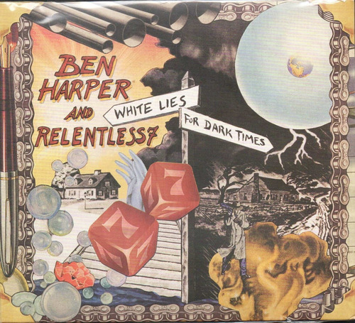 Ben Harper And Relentless7 Cd White Lies For Dark Times