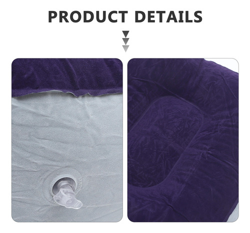 Almohada Inflable Para Reposapiés, Taburete De Masaje De Pie