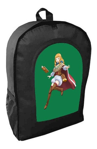 Mochila Negra  Black Clover Anime Adulto / Escolar A3