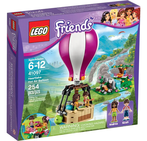 Lego Friends  41097 Globo Aerostatico Con 2 Minifiguras