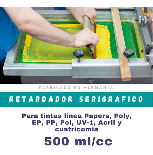 Retardador Para Tintas De Serigráfia 500ml 