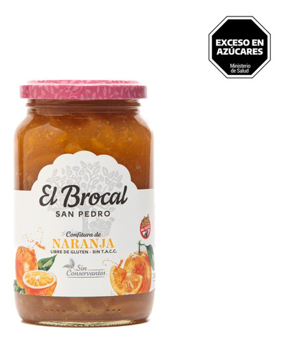 El Brocal - Mermelada De Naranja Inglesa - Pack X3 Unidades