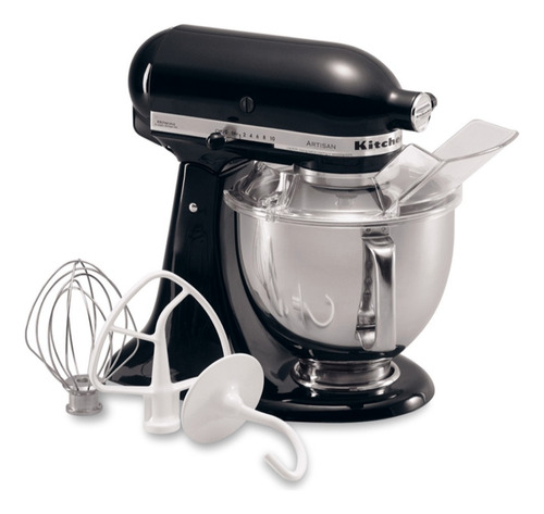 Batidora Kitchenaid Artisan Plus Negra 4.8l Sellada D Fábric