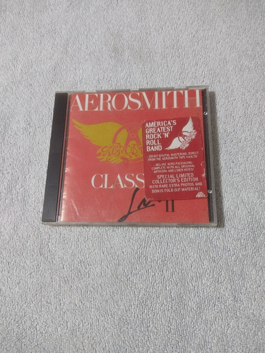 Aerosmith Classics Live Ii Cd Importado 