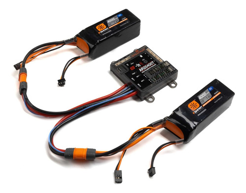 Spektrum Ar20400t Receptor De Telemetría Powersafe De 20 Can