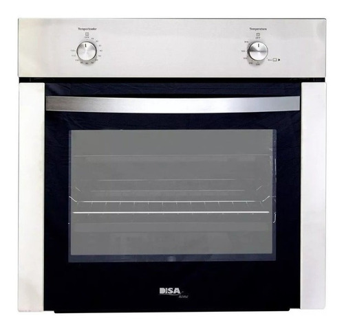 Horno empotrable a gas (GLP) Disa Home HGEMP24 58L acero inoxidable