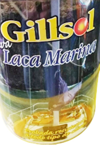 Laca Marina Brillante Gillsol Filtro Solar X4lt +pincel 10