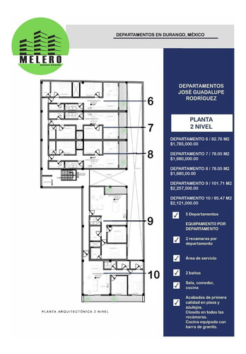 Departamentos En Venta En Col. J. Guadalupe Rodriguez