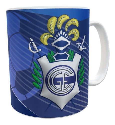 Taza Cerámica Gimnasia Y Esgrima De La Plata Sublimada 