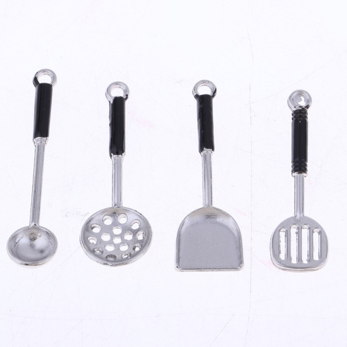 Miniatura Cocina Utensilio De Cocina De Metal Utensilios De