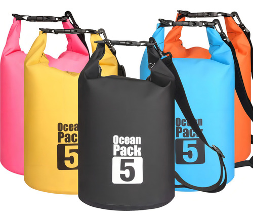 Bolsa Impermeável Resistente 5 Litros Camping Aventuras