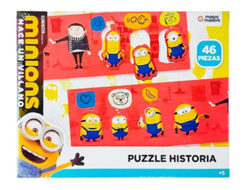 Rompecabezas Puzzle Historia Minions2 46 Piezas Magic Makers