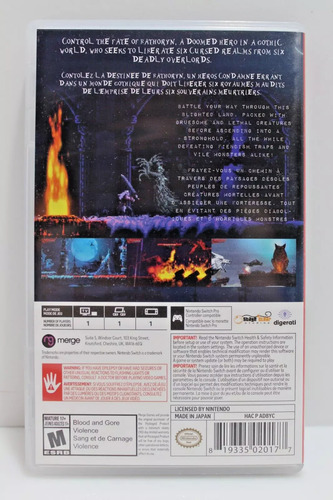 Juego Slain Back From Hell Nintendo Switch - Impecable (Usado)