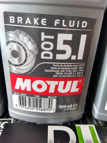 Fluído Freio Motul Dot5.1 Dot 5.1 Brake Fluid - 500ml
