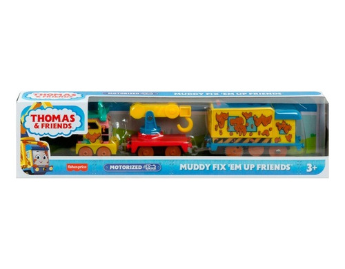 Thomas & Friends Muddy Fix 'em Up Frien Jugueteria El Pehuen