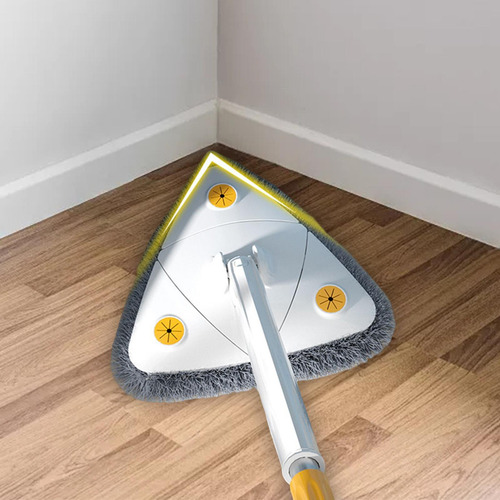 Limpiador De Pared De Microfibra Giratoria Con 3 Paño