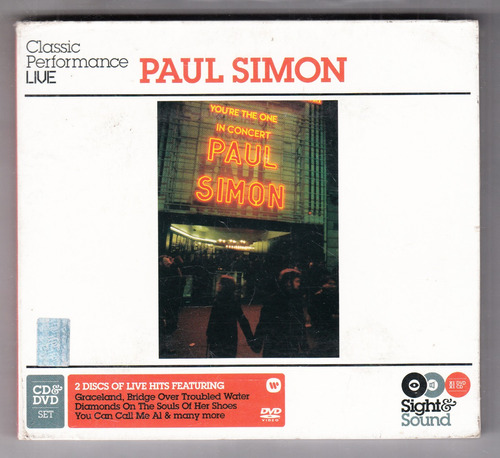 Paul Simon You´re The One 2 Cd´s Original Usado Qqi. Ag. Pb