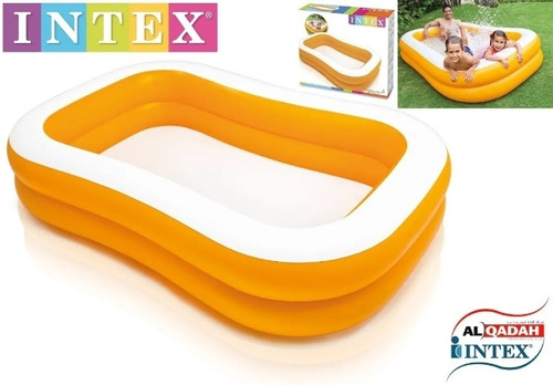 Piscina Inflável 600 Litros 3 Pessoas Retangular Intex 57181