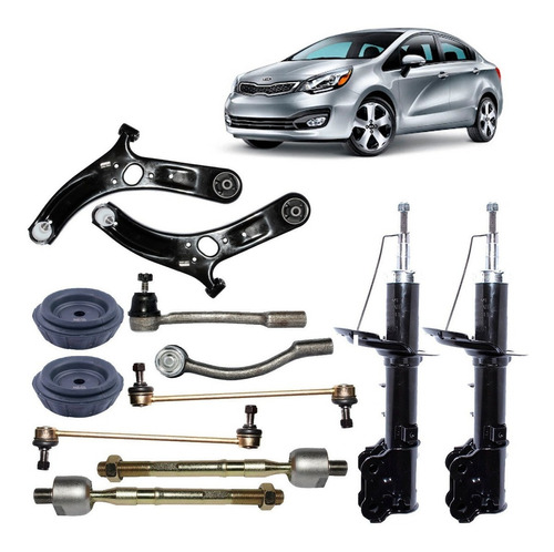 Kit Suspension Delantera Para Kia Rio 4 1.4 G4fa 2012 2018