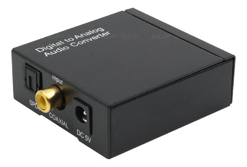 Li 192 Khz De Audio Digital A Analógico Dac Spdif Óptico A L