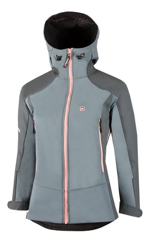 Campera Raptor Ansilta Mujer Windstopper Soft Shell Con Capu