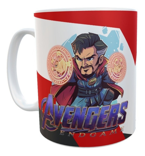 Taza Cerámica Doctor Strange Animado Sublimada Varios Mod