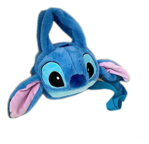 Bolsa Cara Disney Lilo Y Stitch Tipo Peluche