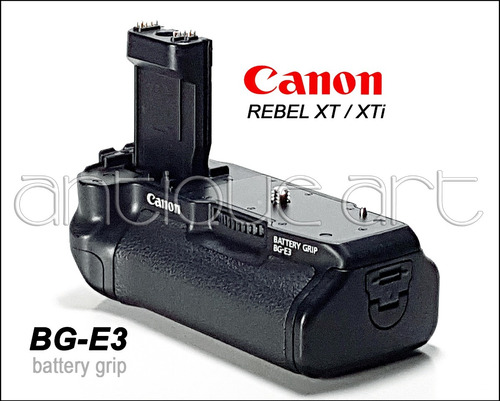 A64 Battery Grip Canon Bg-e3 Para Rebel Xt Xti Pilas Aa