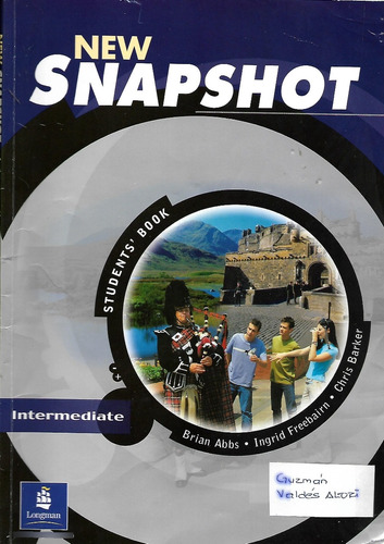 New Snapshot - Students' Book - Intermediate - Brian Abbs 