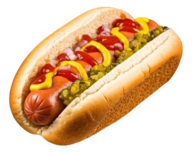 Pão Para Hot Dog Caixa Com 50un Com 70 Gramas