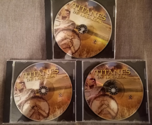 Set De Cds De Titanes De La Salsa Ll