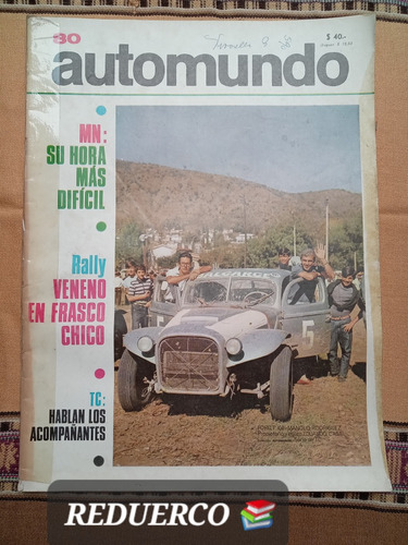 Automundo 80 Chrysler Tandil Rally Tc 15/11/1966