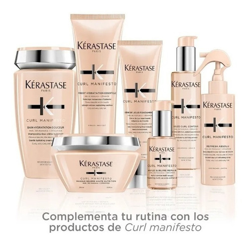 Kit Tratamiento Para Rizos Kerastase Curl + Shampoo 250 Ml