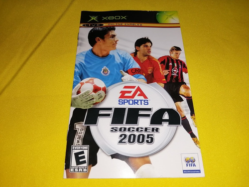 Manual Original Fifa Soccer 2005 De Xbox Clasico