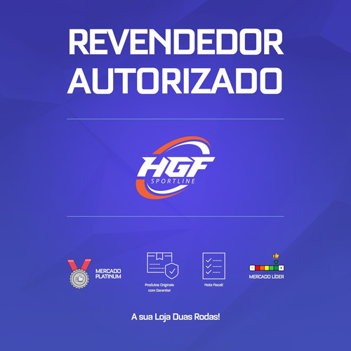 Imagem 6 de 7 de Joelheira Para Trilha Articulada Hgf + Brinde