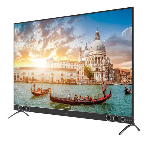 Imagem 3 de 4 de Smart Tv Philco 86 4k Sb Led Android E Netflix Ptv86p50ags