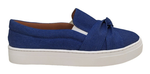 Imagem 1 de 7 de Slip On Tenis Feminino Numeração Especial Confort Sapatenis