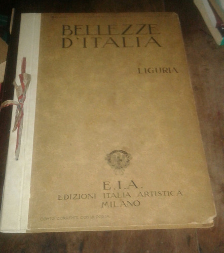 Bellezze D'italia Nº 1 Anno 1 Liguria  E. I. A. Milano 1924