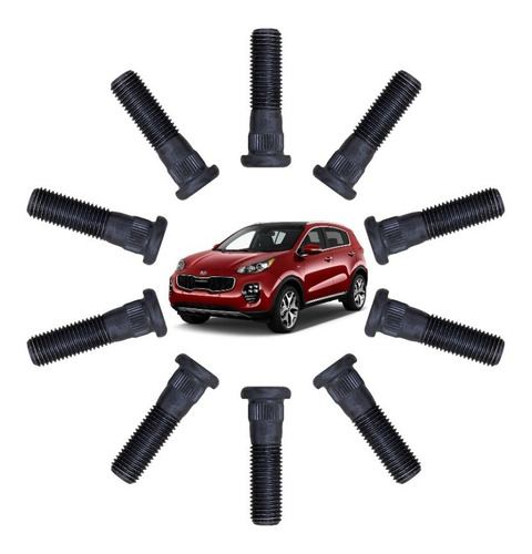 Juego 10 Birlos Rueda Para Kia Sportage 2016 12x1.5