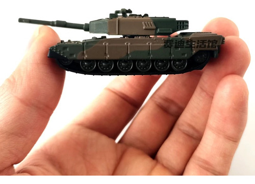 Miniatura Tanque Takara Tomy Jsdf Type 90 Tank 1/124 Cor Verde-escuro
