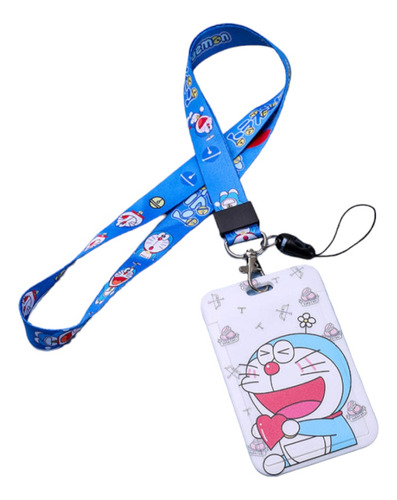 Boletera Kpop Photocard Holder De Stitch Y Doraemon C/cinta