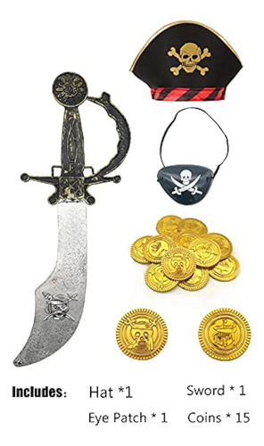 Simplecc Disfraz De Princesa Pirata Para Niña,