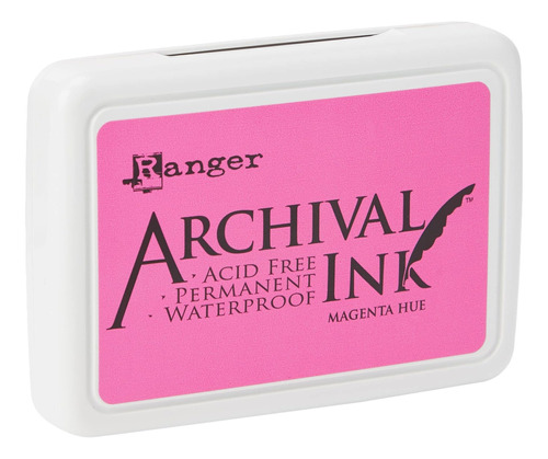 Ranger Aip-30614 Almohadilla Tinta Archivo Tono Magenta