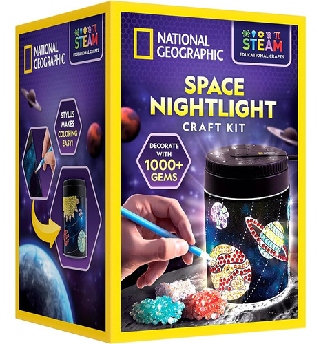 National Geographic Diamond Painting Solar System Night Ligh