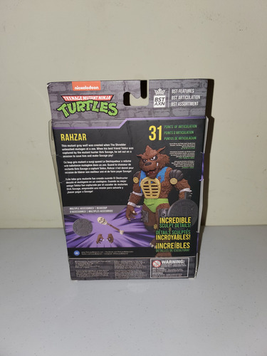 Rahzar Tortugas Ninja Tmnt Bst Axn