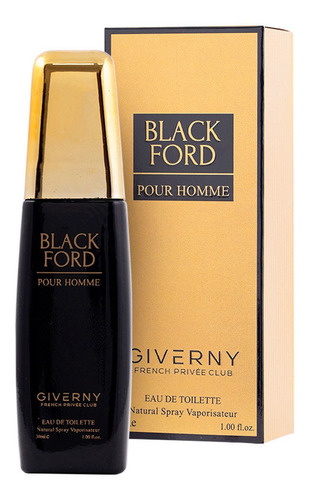 Perfume Masculino Giverny Black Ford Pour Homme 30ml